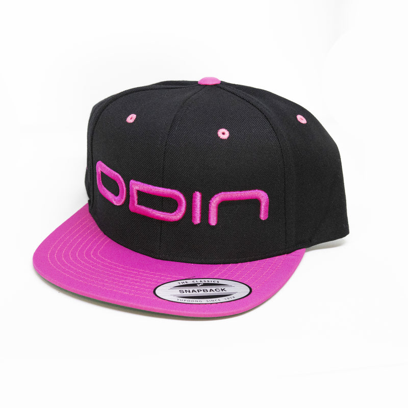 Black & Pink Classic 3D Odin Snapback